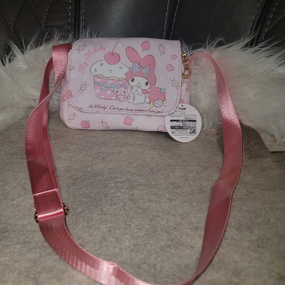 Sanrio My Melody Pink Crossbody Bag - Picture 2 of 5